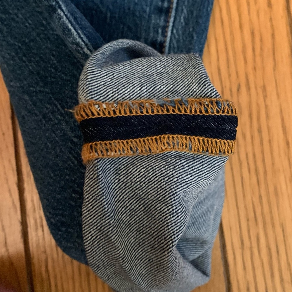 TALBOTS Everyday Relaxed Jeans women's Blue Jeans size 10 ankle length NWT - Picture 6 of 16